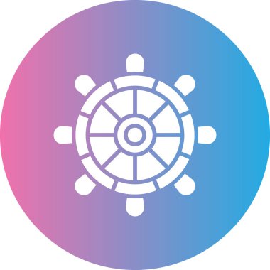 Bir kar tanesi simgesinin vektör çizimi