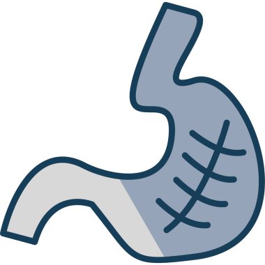 Midem. Web simgesi basit illüstrasyon