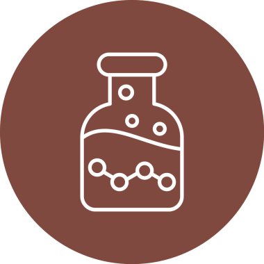 şişe simgesi vektör illüstrasyonu