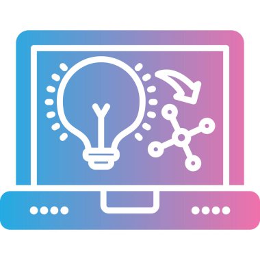 bilgisayar simgesi vektör illüstrasyonu