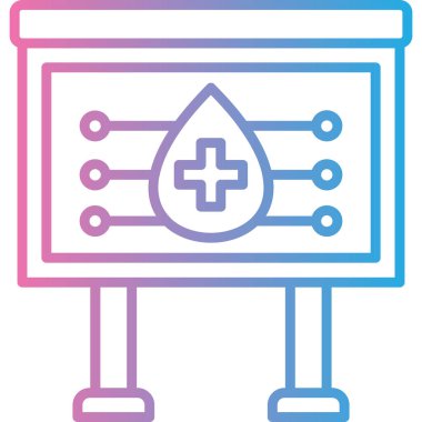 Modern b 'nin vektör illüstrasyonu eksik simgesi