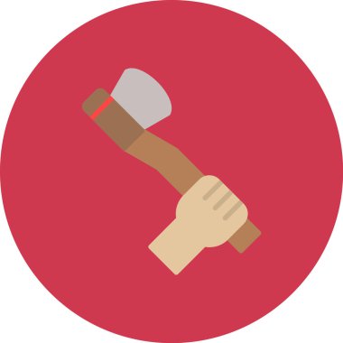 Balta. Web simgesi basit illüstrasyon