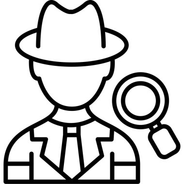 Dedektif Adam Dedektif Icon.