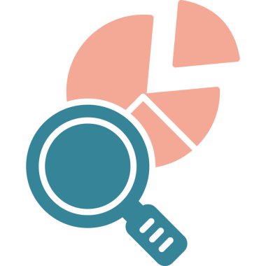 Arama simgesi, vektör illüstrasyon tasarımı