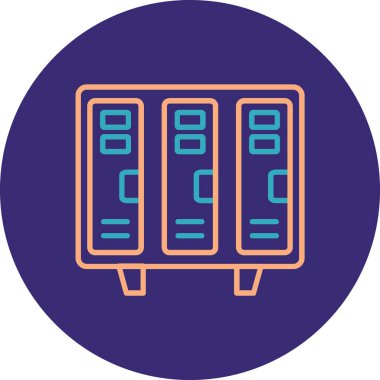 Seo simgesinin vektör illüstrasyonu