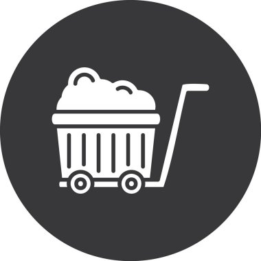 Sepet ikon vektör resimli alışveriş arabası