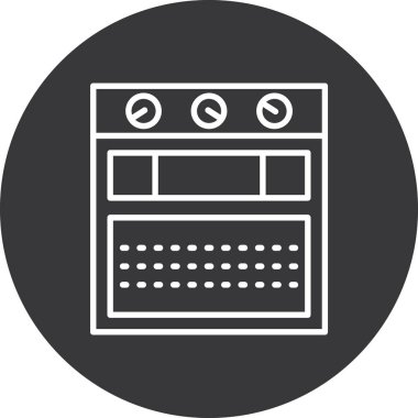 Mutfak simgesinin vektör çizimi