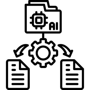 yapay zeka teknolojisi simgesi