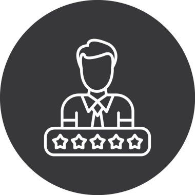 Müşteri hizmetleri ikon vektörü. düz resimleme beyaz arkaplan sembolünde izole edildi.