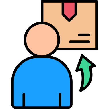 iş simgesi, vektör resimleme