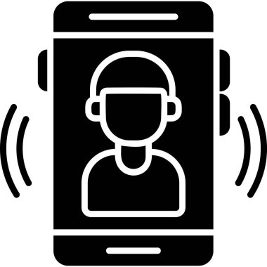 - Telefon. Web simgesi basit tasarım