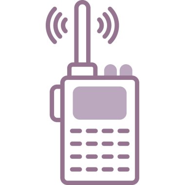 radyo kontrol simgesi vektör illüstrasyonu