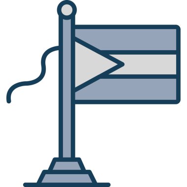 Seo simgesinin vektör illüstrasyonu