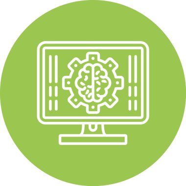 seo modern simgesinin vektör illüstrasyonu