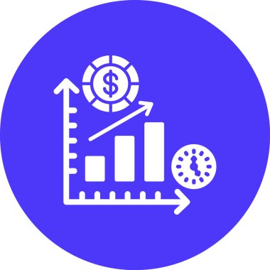 Dolar simgesi. Basit tasarım