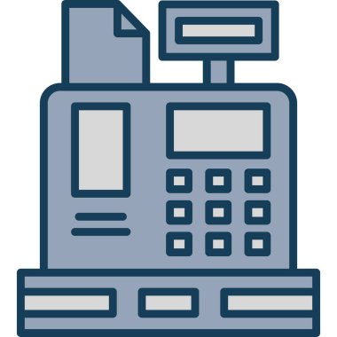 ATM simgesinin vektör illüstrasyonu