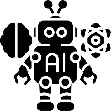 robot yapay zeka simgesi