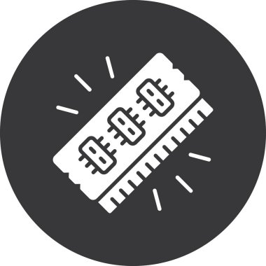 Saat simgesi vektör illüstrasyonu