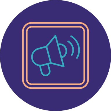 hoparlör vektör illüstrasyonu