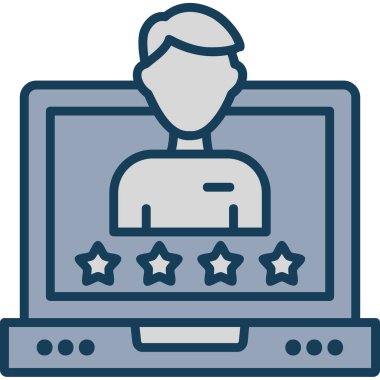 Müşteri servisi vektör simgesi