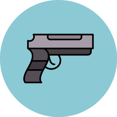 Tabanca simgesi vektör illüstrasyonu