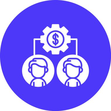 Teçhizat Web simgesi basit illüstrasyon