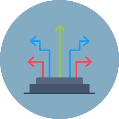 seo modern simgesinin vektör illüstrasyonu