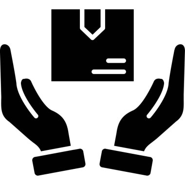 Zarf simgesi çizimi olan eller