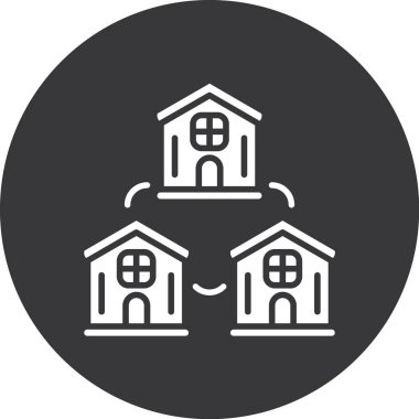 yapı evi simgesi ana hatlarıyla oluşturuluyor