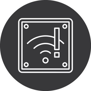 Modern b 'nin vektör illüstrasyonu eksik simgesi