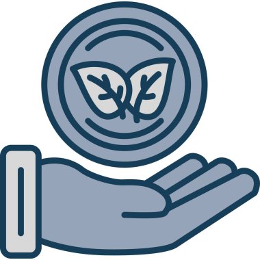 Melek. Web simgesi basit illüstrasyon