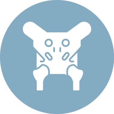 Modern simgenin vektör illüstrasyonu