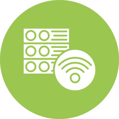 wifi simgesi vektör illüstrasyonu