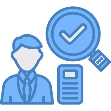 business man with laptop icon, vector illustration