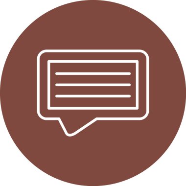 konuşma balonu resmetme sembolü