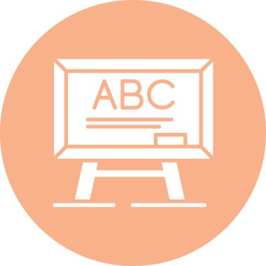 Modern eğitim ikonunun vektör illüstrasyonu