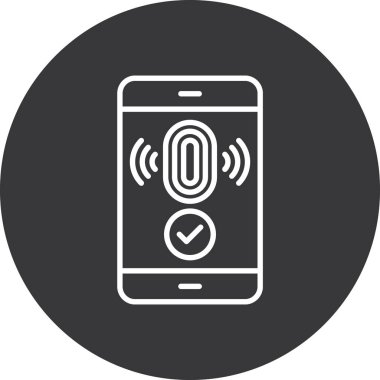 Akıllı telefon. Web simgesi basit illüstrasyon