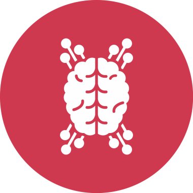 bakteri simgesi vektör illüstrasyonu