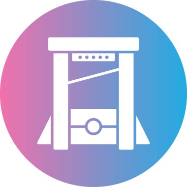 Bariyer. Web simgesi basit illüstrasyon