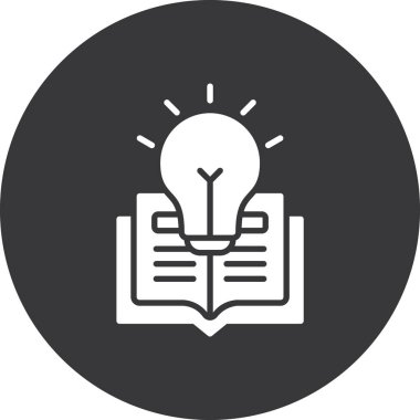 ampul simgesi vektör illüstrasyonu