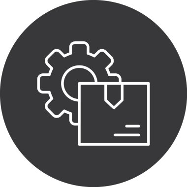 Vektör ayarı Simge illüstrasyonu