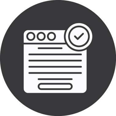 seo modern simgesinin vektör illüstrasyonu