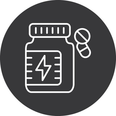 Modern simgenin vektör illüstrasyonu