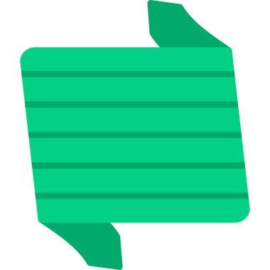 kağıt not simgesi işaret tasarımı