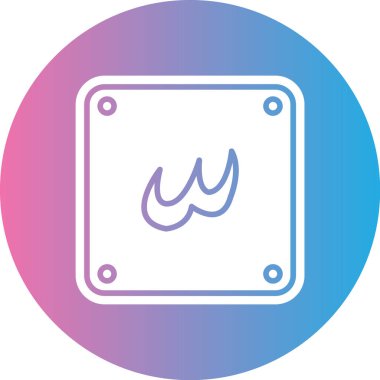 Bir simge ve sembolün gösterimi......