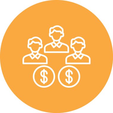 İnsan simgesinin vektör illüstrasyonu