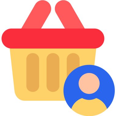 Alışveriş sepeti. Basit tasarım