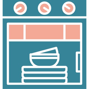 Gıda simgesinin vektör illüstrasyonu