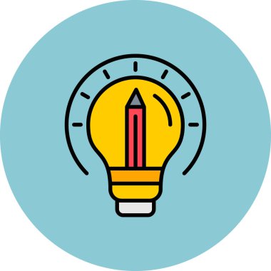 Modern b 'nin vektör illüstrasyonunda ampul yok