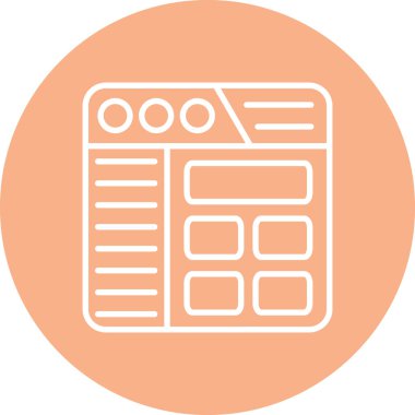 Modern b 'nin vektör illüstrasyonu eksik simgesi